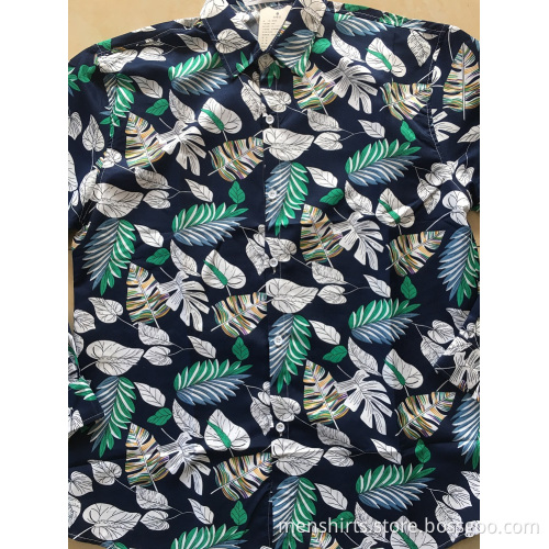 Cotton Printing Hawaii Shirt USA